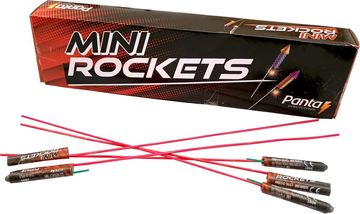 Rakety MINI ROCKETS 50ks