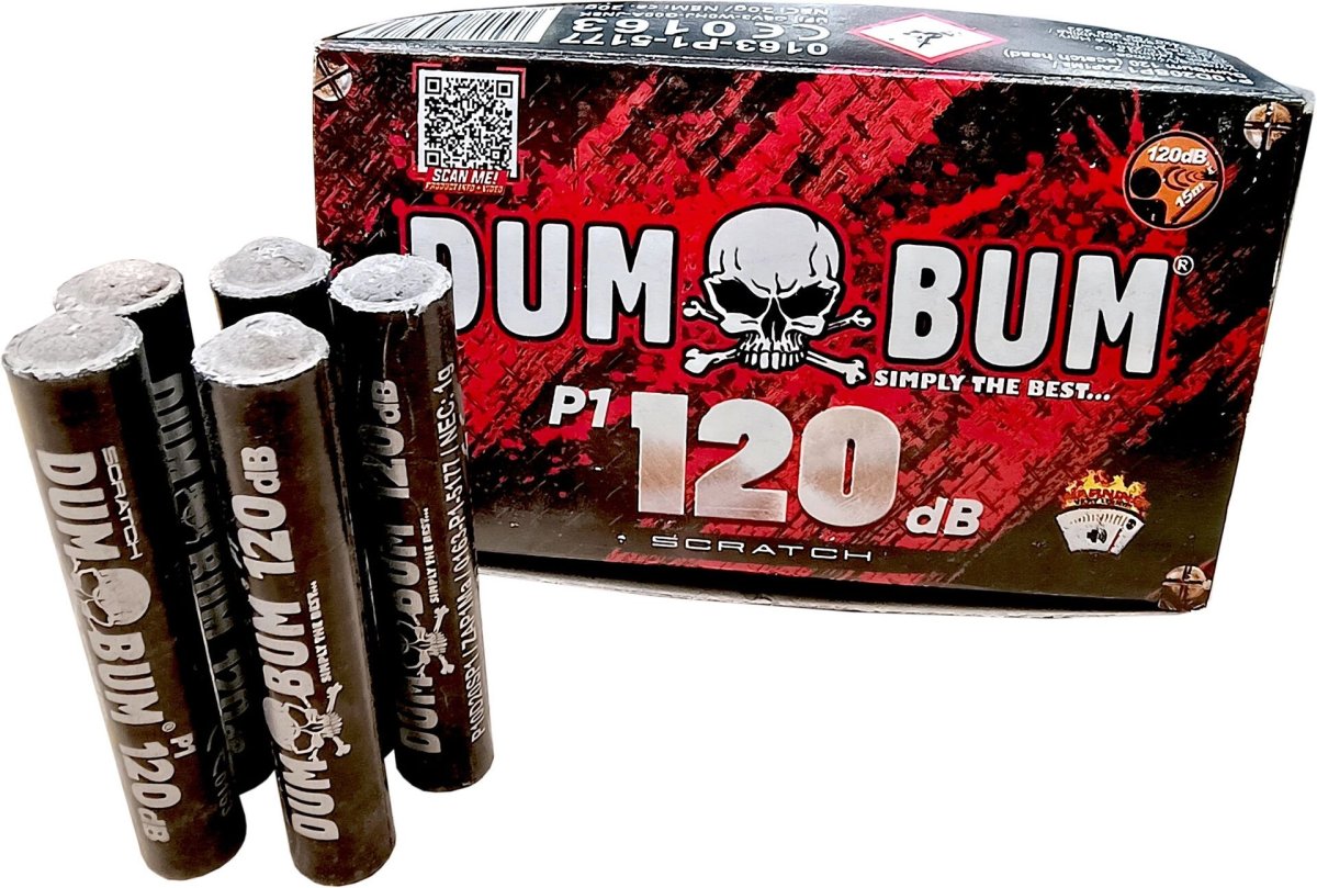 Petardy DUMBUM 120 škrtací 20ks