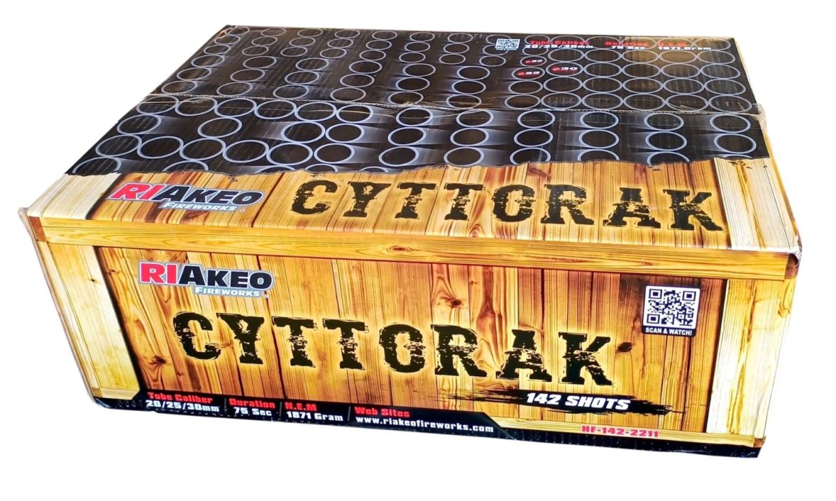 Ohňostroj CYTTORAK 142 ran 20/25/30mm