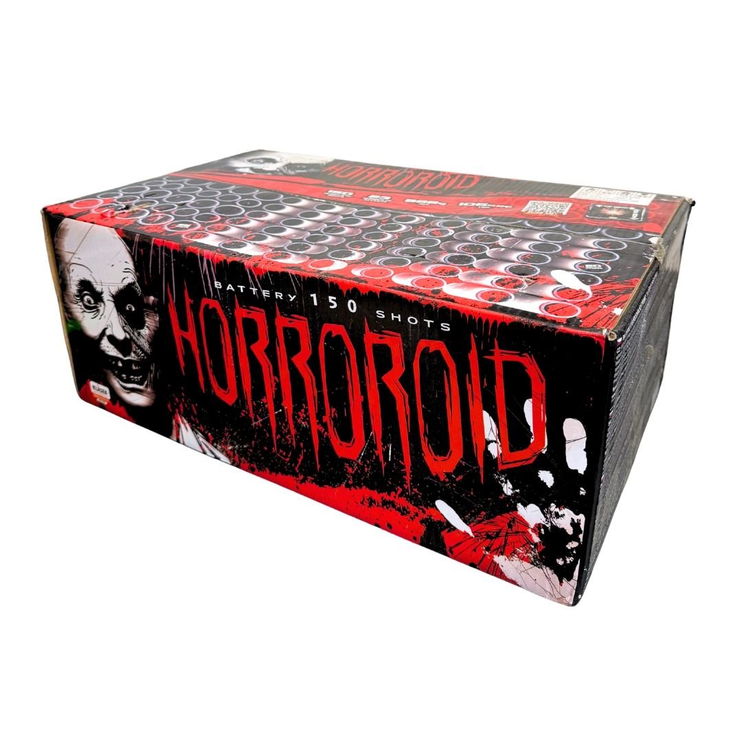 Sestavený ohňostroj HORROROID 150 ran 20/25mm