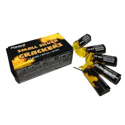 Petardy SMALL SILVER CRACKERS 10KS
