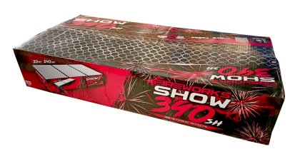Sestavený ohňostroj FIREWORKS SHOW 390 ran 20mm
