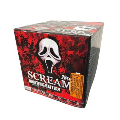 Kompaktní ohňostroj SCREAM 25 ran 25mm